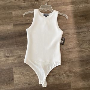 EXPRESS white bodysuit